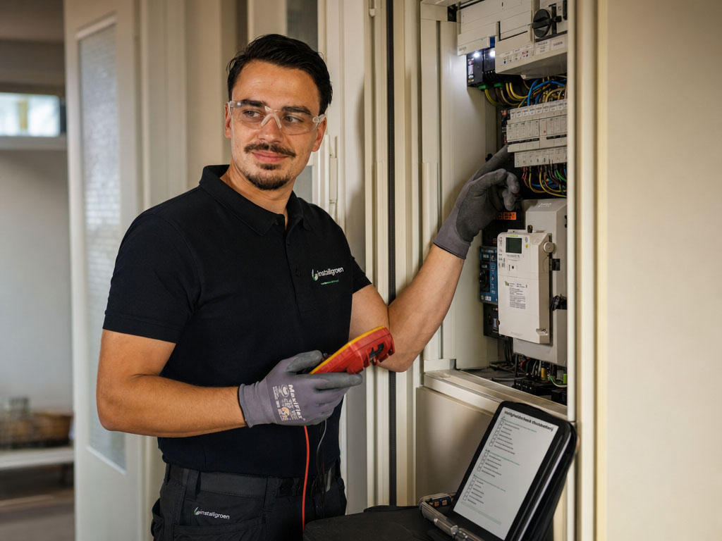 Jesse, installateur bij InstallGroen